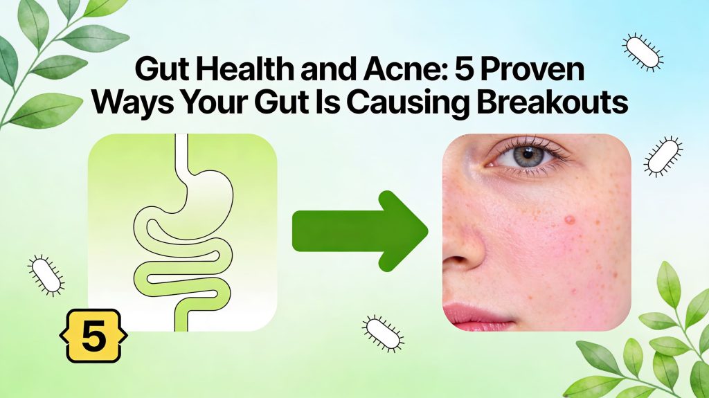 Gut Health and Acne: 5 Proven Ways Your Gut Is Causing Breakouts