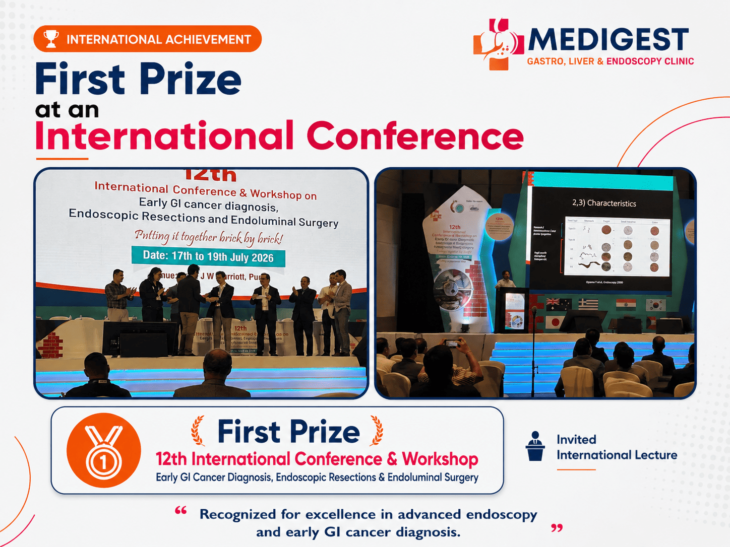 Leading Endoscopy Specialist Wins at 12th GI Conference
